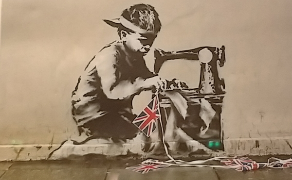 Banksy, "Slave labour"