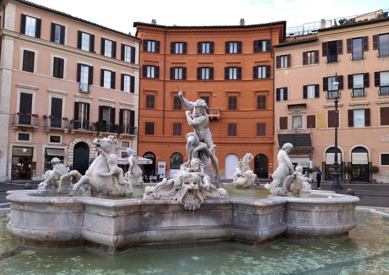 piazza navona fontana dei fiumi